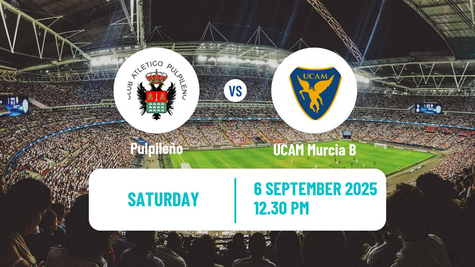 Soccer Spanish Tercera RFEF - Group 13 Pulpileño - UCAM Murcia B