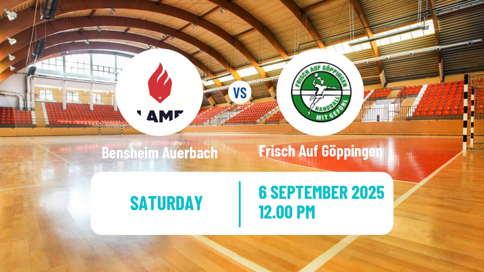 Handball German 1 Bundesliga Handball Women Bensheim Auerbach - Frisch Auf Göppingen