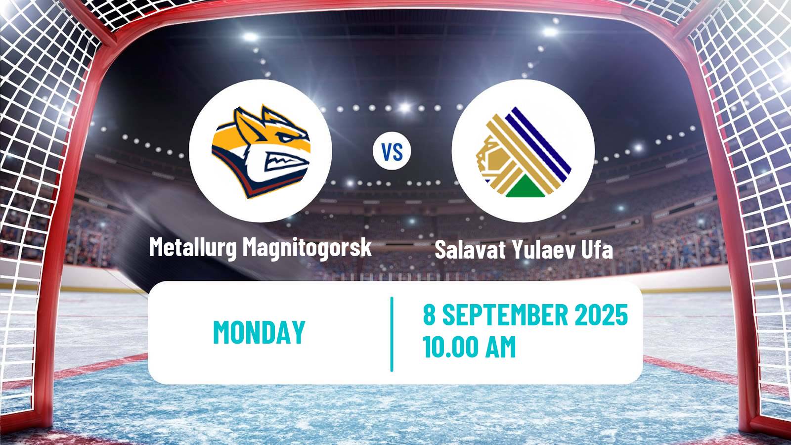 Hockey KHL Metallurg Magnitogorsk - Salavat Yulaev Ufa