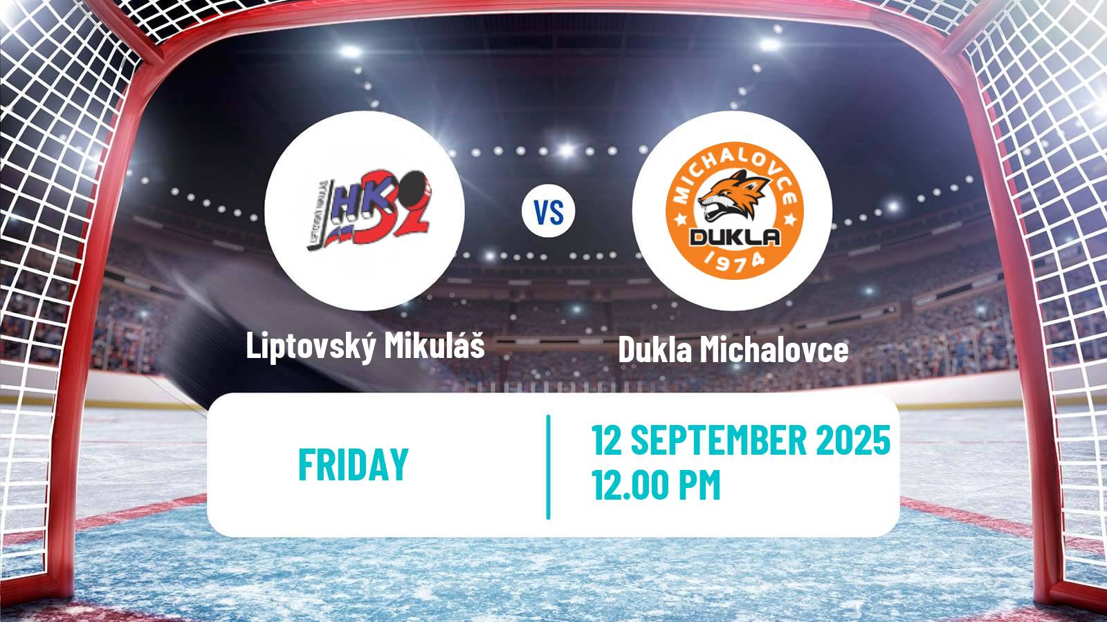 Hockey Slovak Extraliga Liptovský Mikuláš - Dukla Michalovce