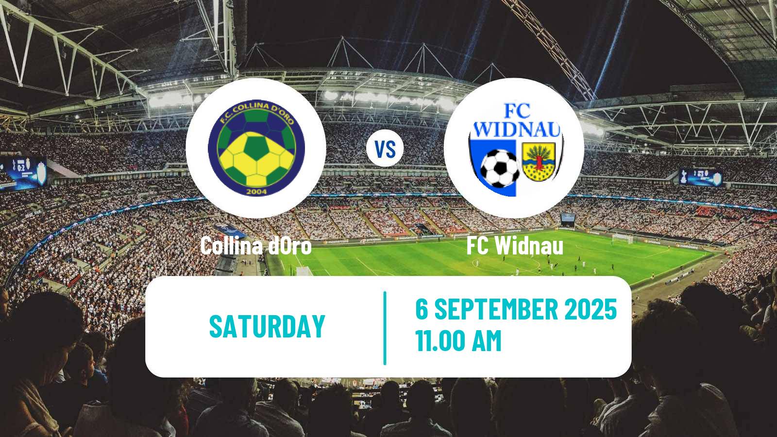Soccer Swiss 1 Liga Classic Group 3 Collina dOro - Widnau