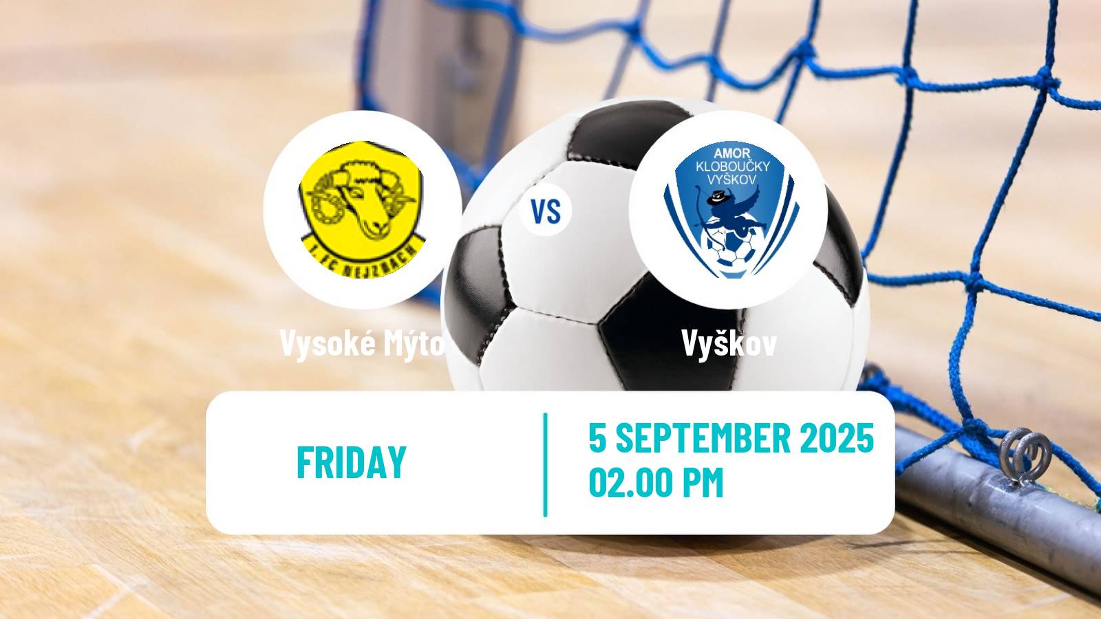 Futsal Czech 1 Futsal Liga Vysoké Mýto - Vyškov