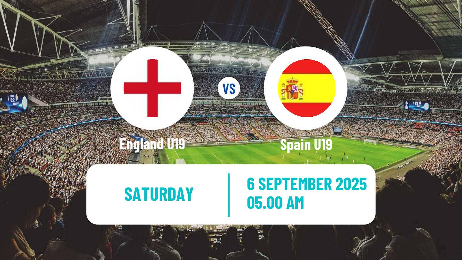 Soccer Friendly England U19 - Spain U19