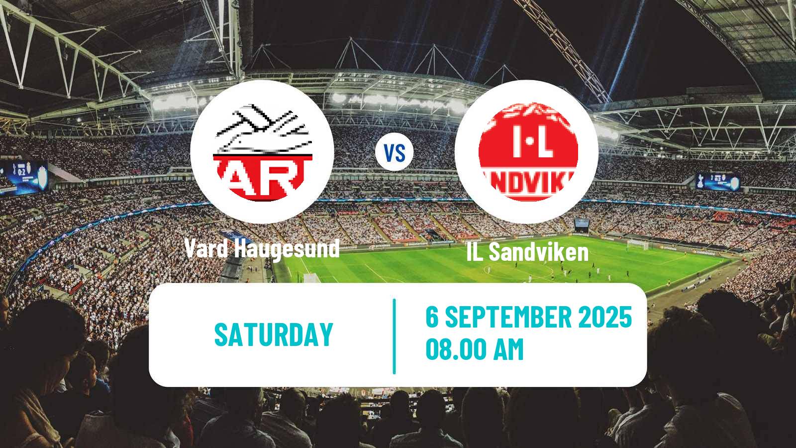 Soccer Norwegian Division 2 - Group 1 Vard Haugesund - Sandviken