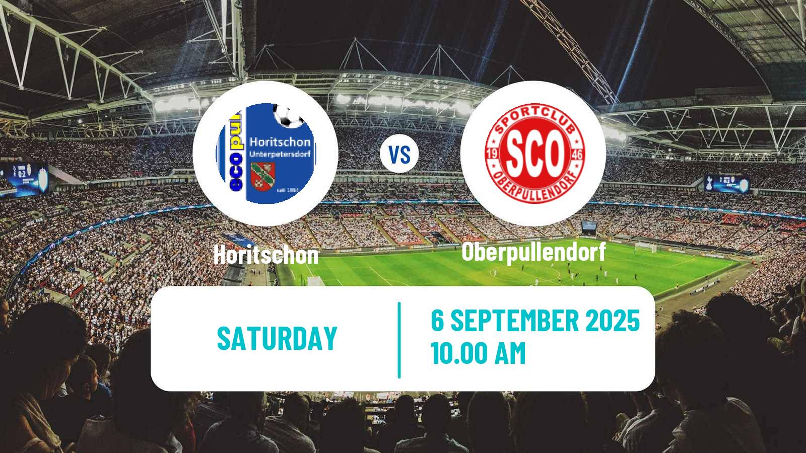 Soccer Austrian Landesliga Burgenland Horitschon - Oberpullendorf