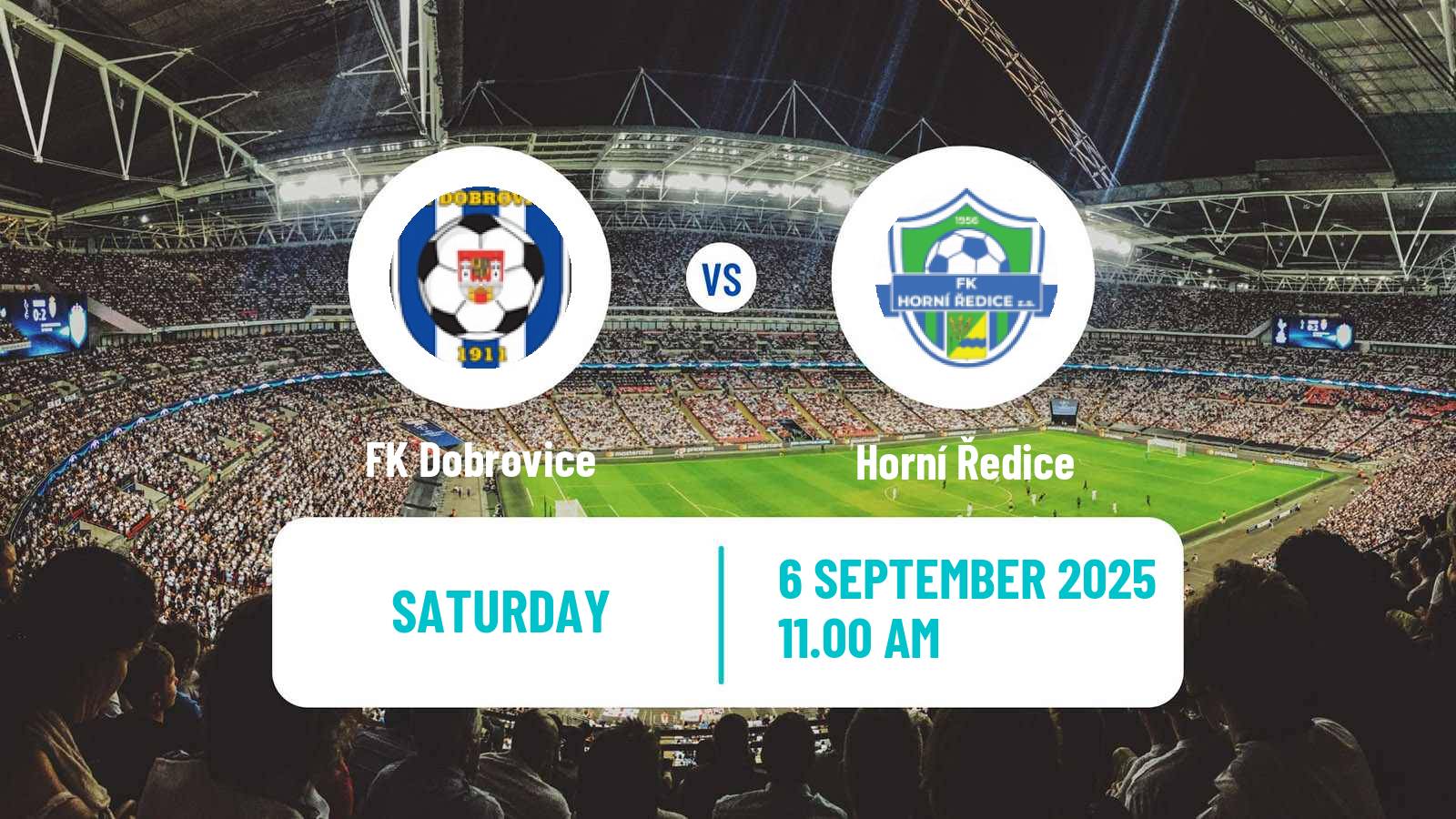 Soccer Czech Division C Dobrovice - Horní Ředice