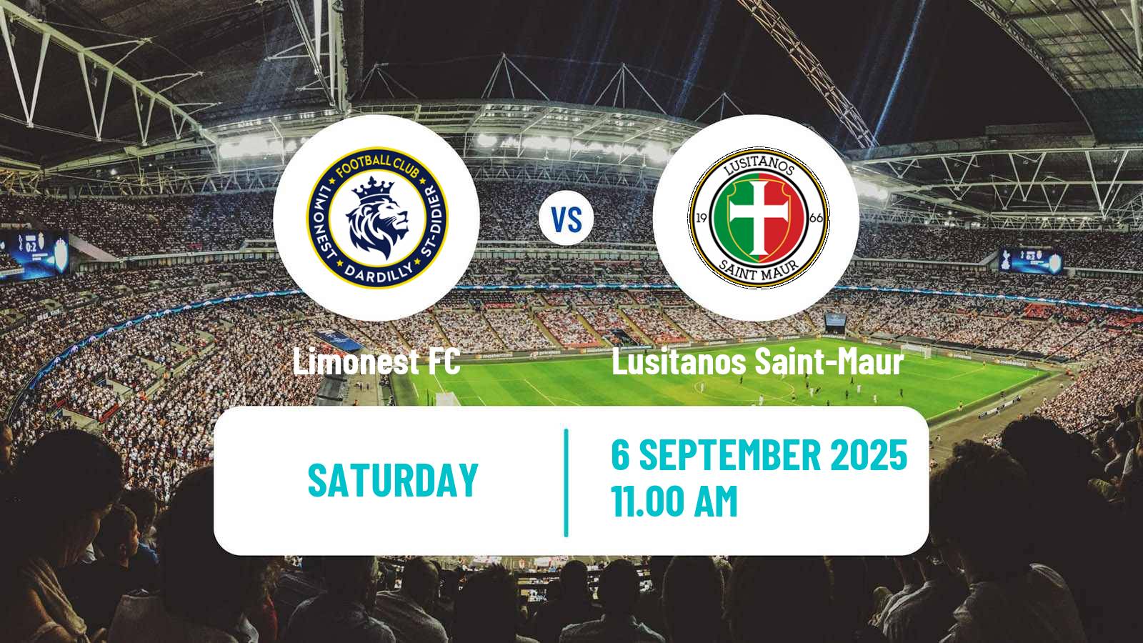 Soccer French National 2 - Group C Limonest - Lusitanos Saint-Maur