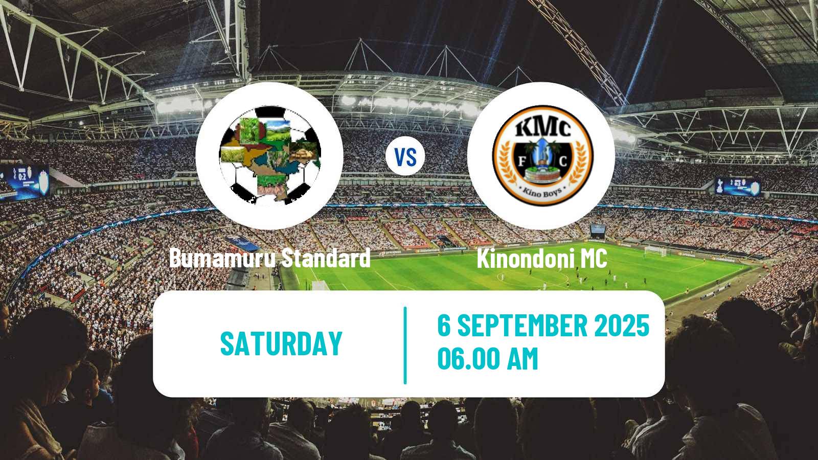 Soccer CECAFA Clubs Cup Bumamuru Standard - Kinondoni MC