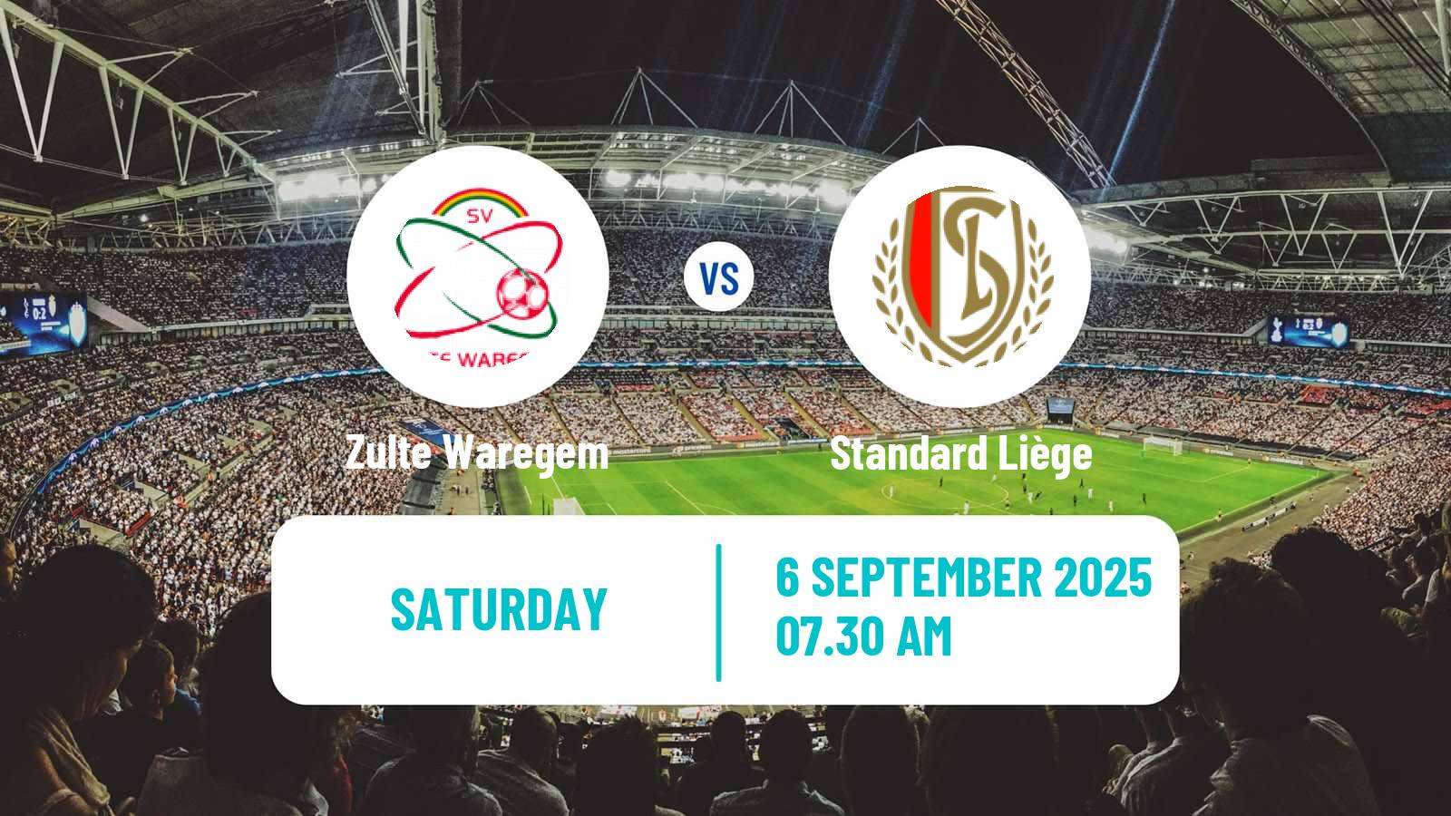 Soccer Belgian Super League Women Zulte Waregem - Standard Liège