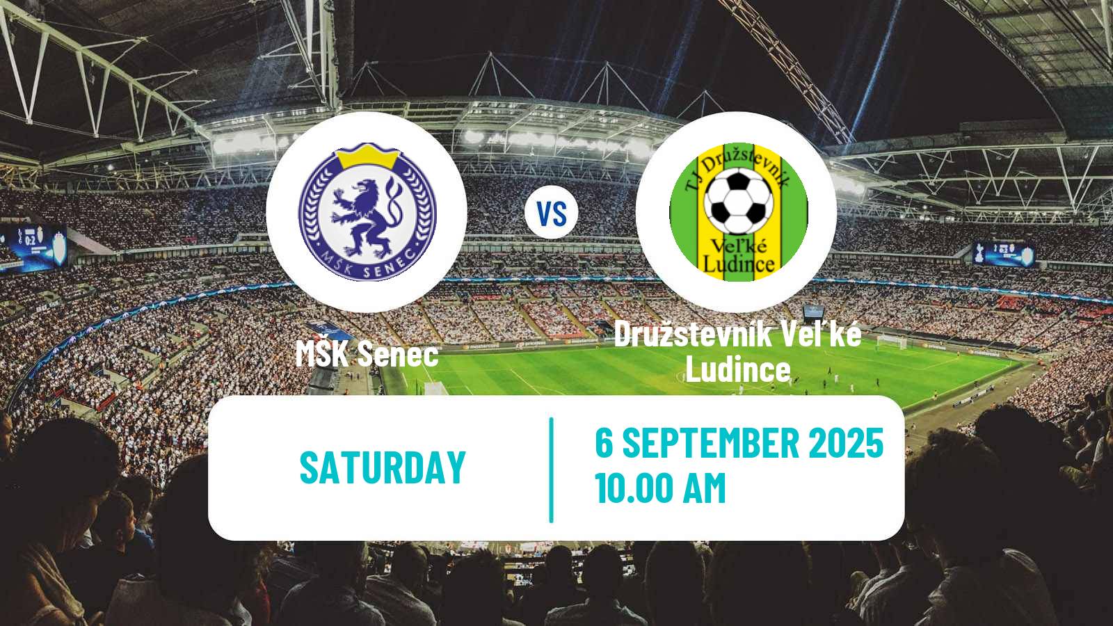 Soccer Slovak 3 Liga West MŠK Senec - Družstevník Veľké Ludince