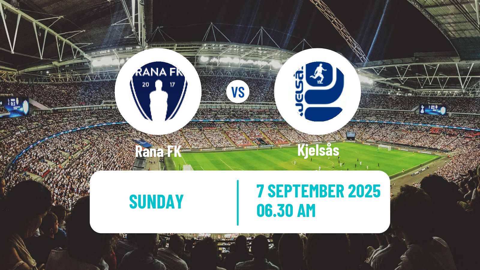 Soccer Norwegian Division 2 - Group 2 Rana - Kjelsås