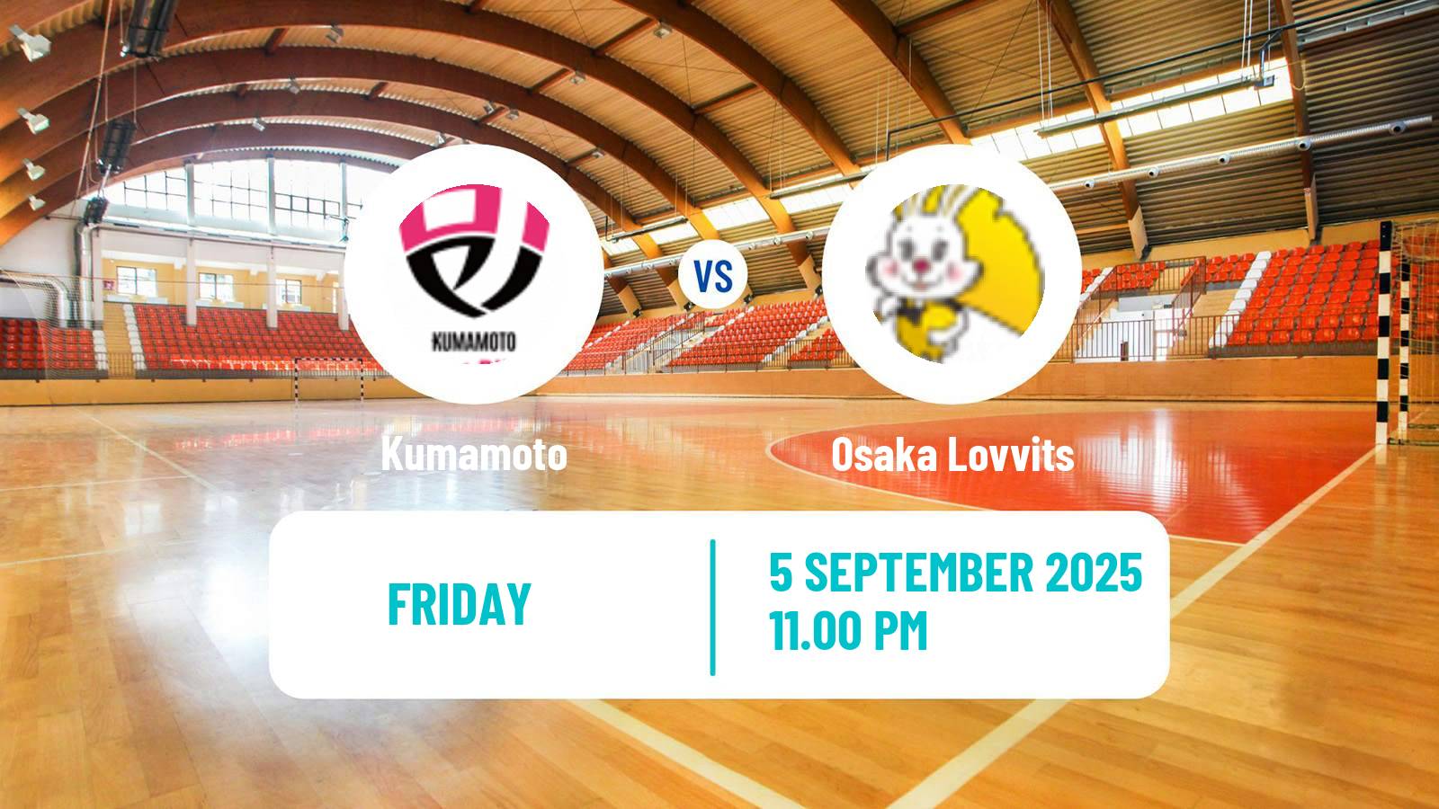 Handball Japan JHL Handball Women Kumamoto - Osaka Lovvits