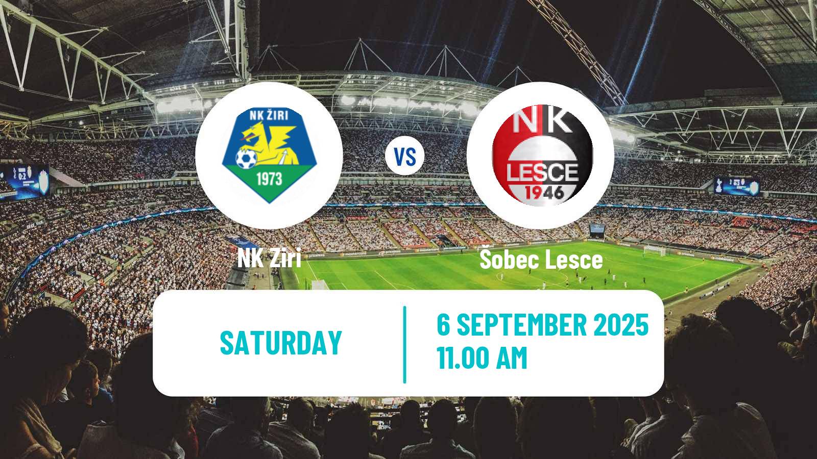 Soccer Slovenian 3 SNL West Ziri - Šobec Lesce