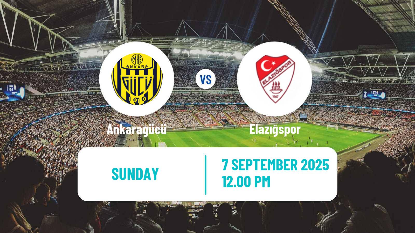 Soccer Turkish Second League White Group Ankaragücü - Elazığspor