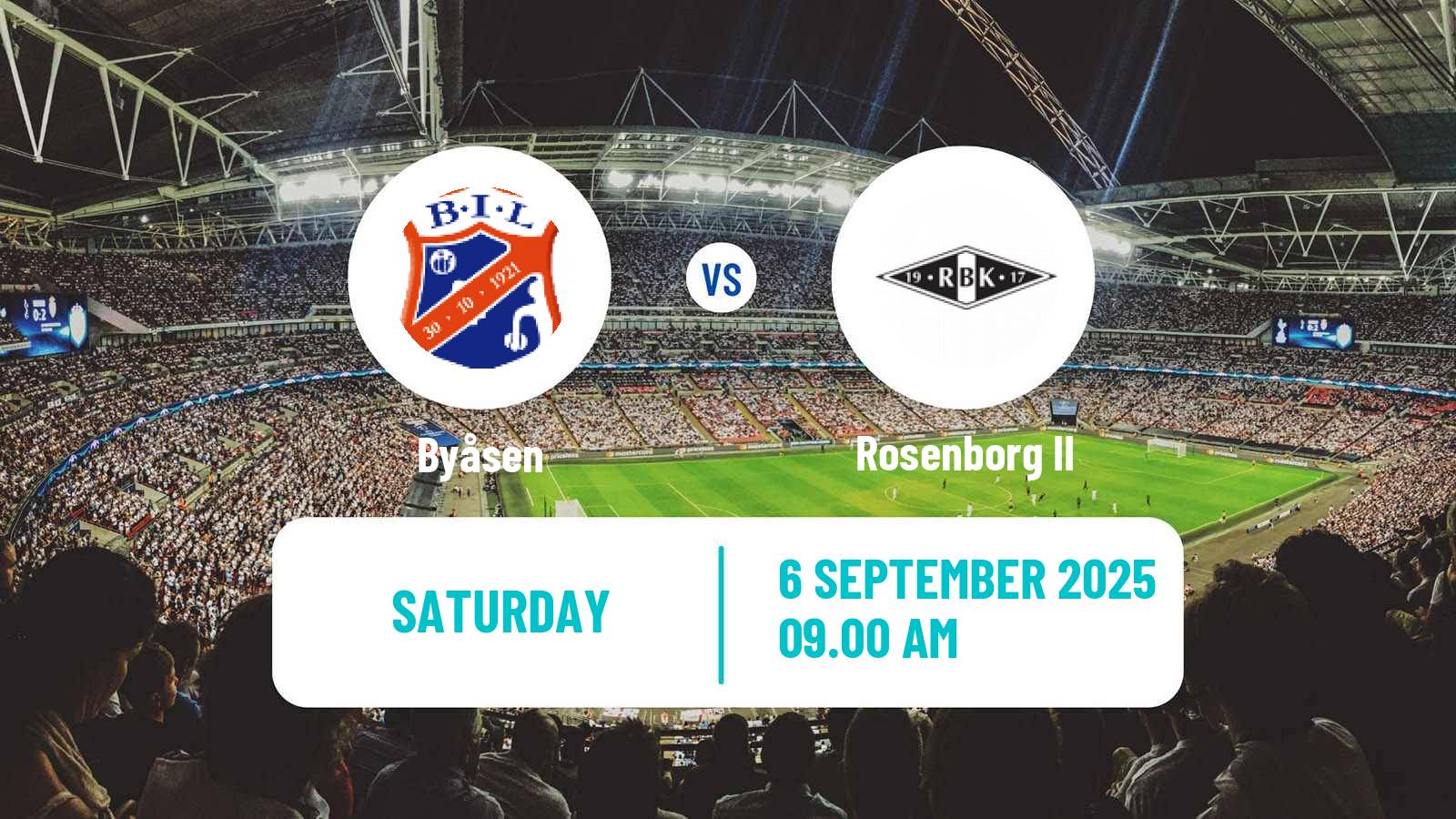 Soccer Norwegian Division 3 - Group 2 Byåsen - Rosenborg II