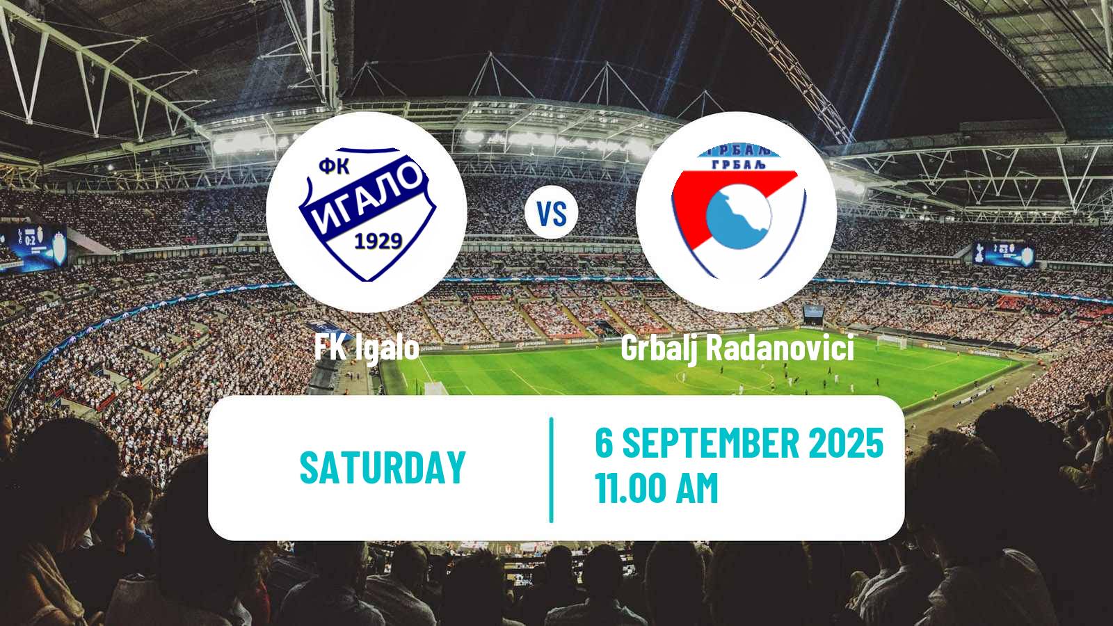 Soccer Montenegrin Druga Liga Igalo - Grbalj Radanovici