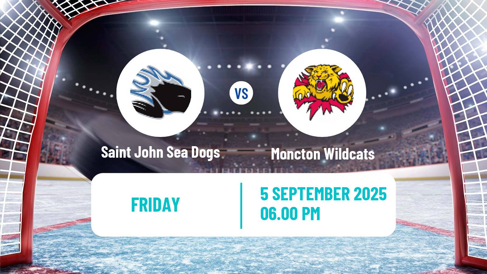 Hockey QMJHL Saint John Sea Dogs - Moncton Wildcats