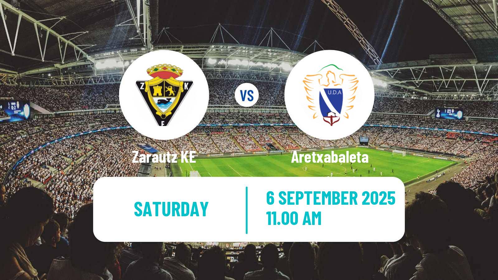 Soccer Spanish Tercera RFEF - Group 4 Zarautz KE - Aretxabaleta
