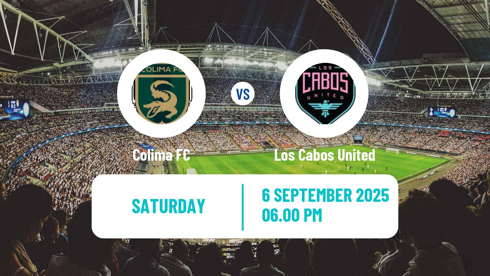 Soccer Mexican Liga Premier Serie A Colima - Los Cabos United
