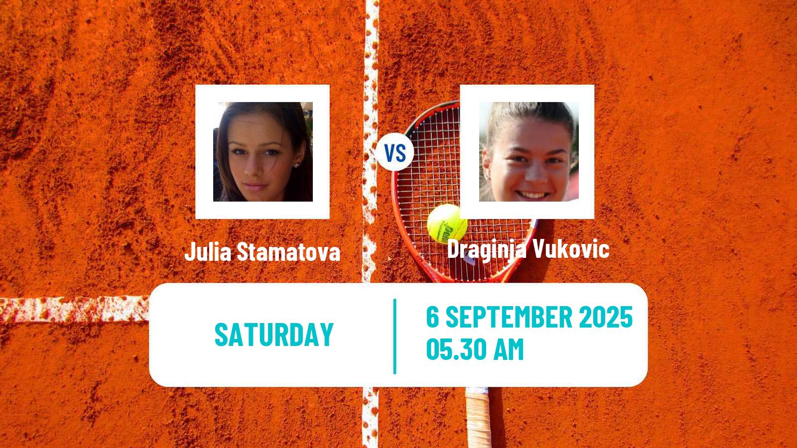 Tennis ITF W15 Kursumlijska Banja 14 Women Julia Stamatova - Draginja Vukovic