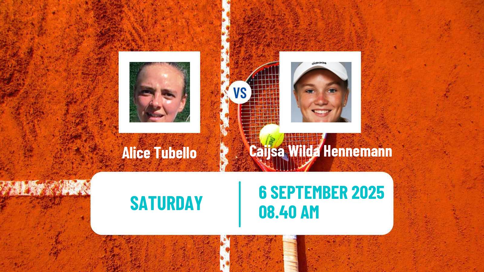 Tennis ITF W50 Saint Palais Sur Mer Women Alice Tubello - Caijsa Wilda Hennemann