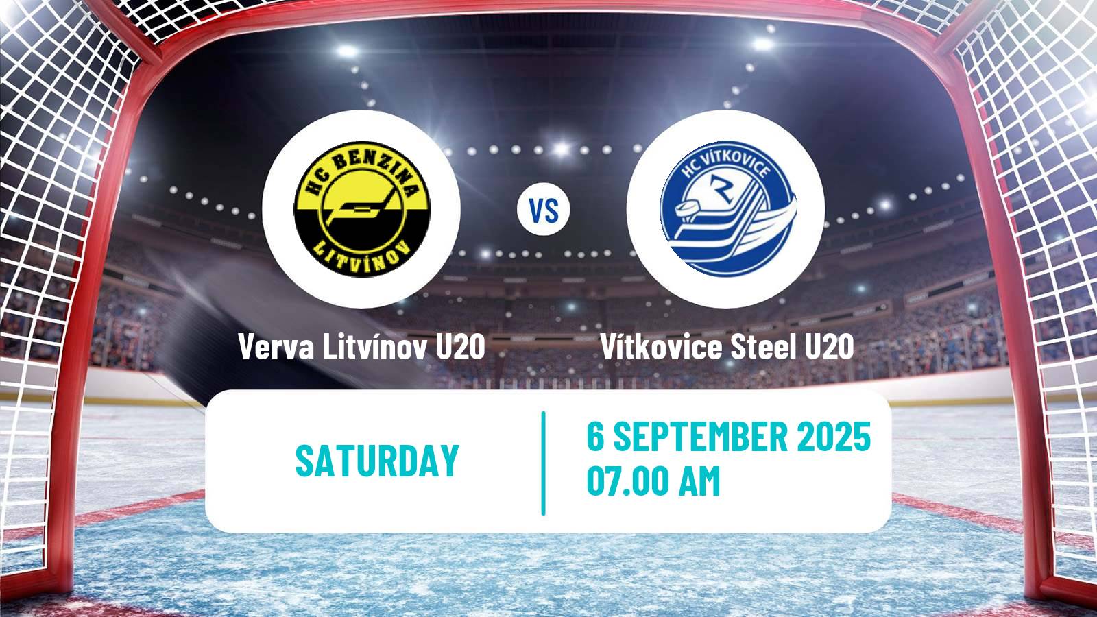 Hockey Czech ELJ Verva Litvínov U20 - Vítkovice Steel U20