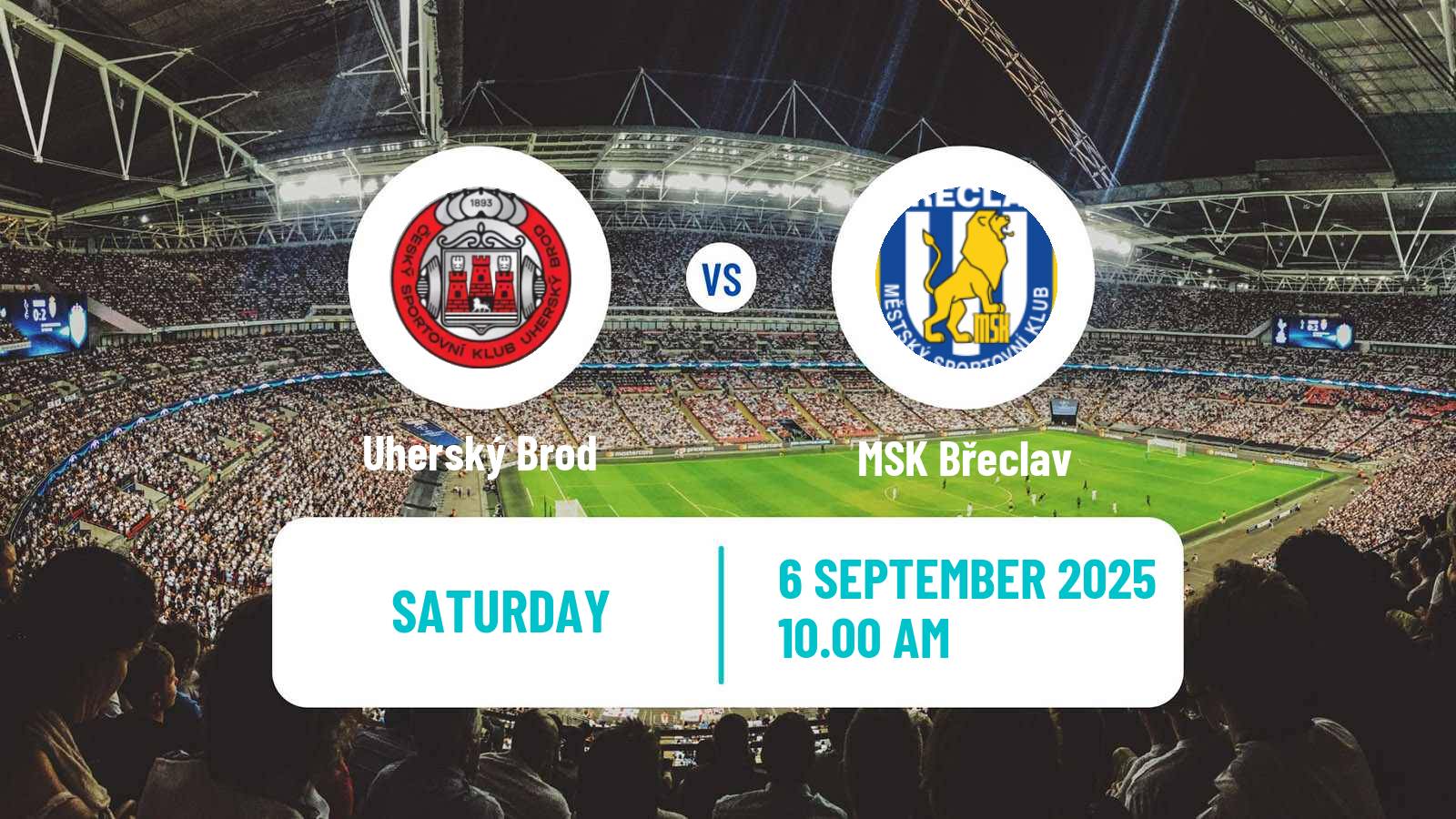 Soccer Czech Division E Uherský Brod - Břeclav