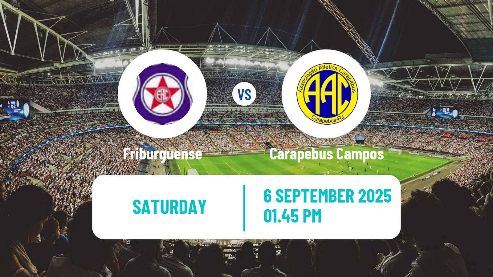 Soccer Brazilian Carioca B1 Friburguense - Carapebus Campos