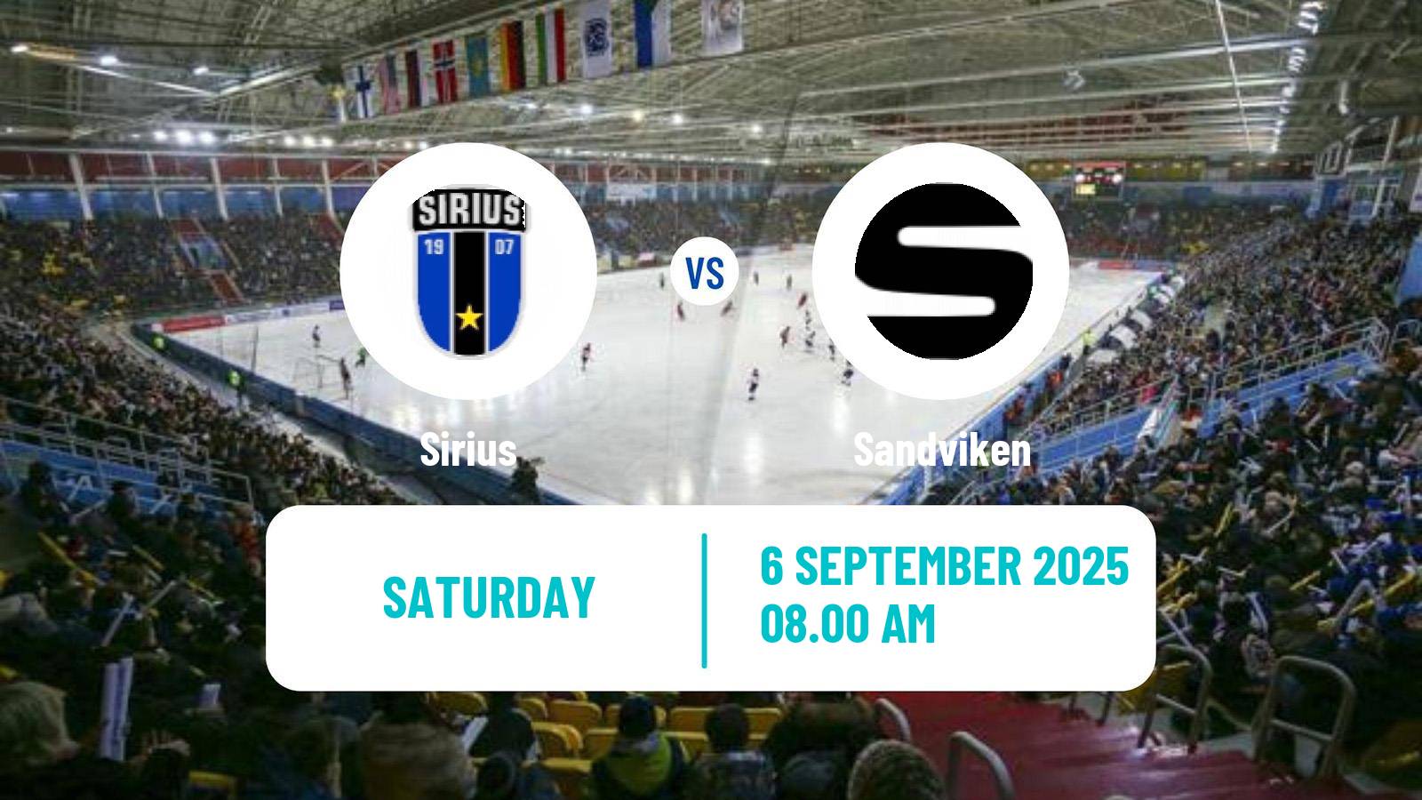 Bandy Svenska Cupen Bandy Sirius - Sandviken