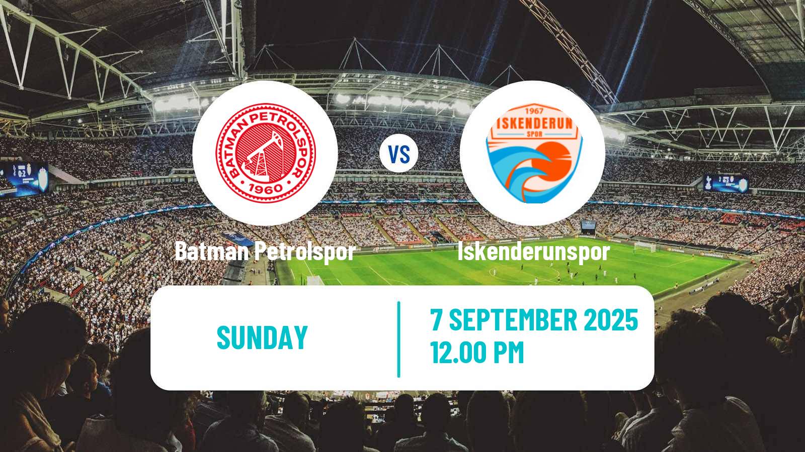 Soccer Turkish Second League White Group Batman Petrolspor - Iskenderunspor