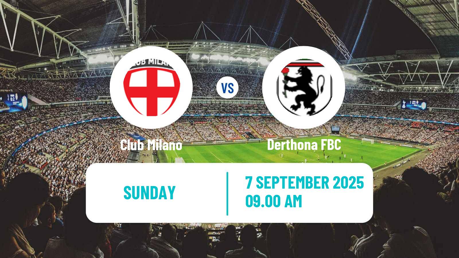 Soccer Italian Serie D - Group A Club Milano - Derthona