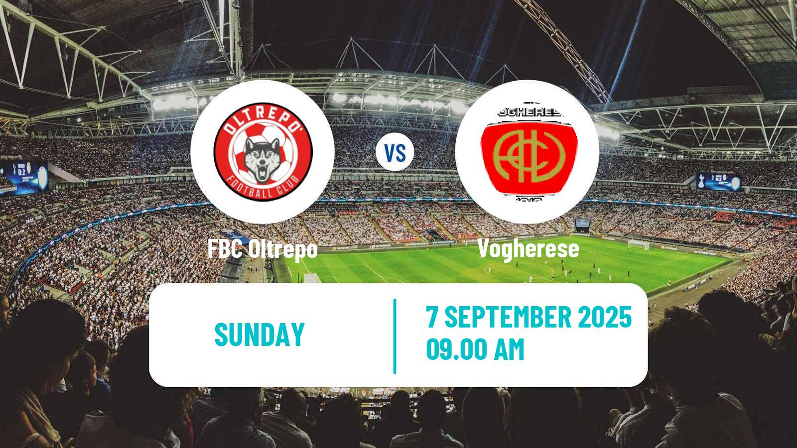 Soccer Italian Serie D - Group B Oltrepo - Vogherese