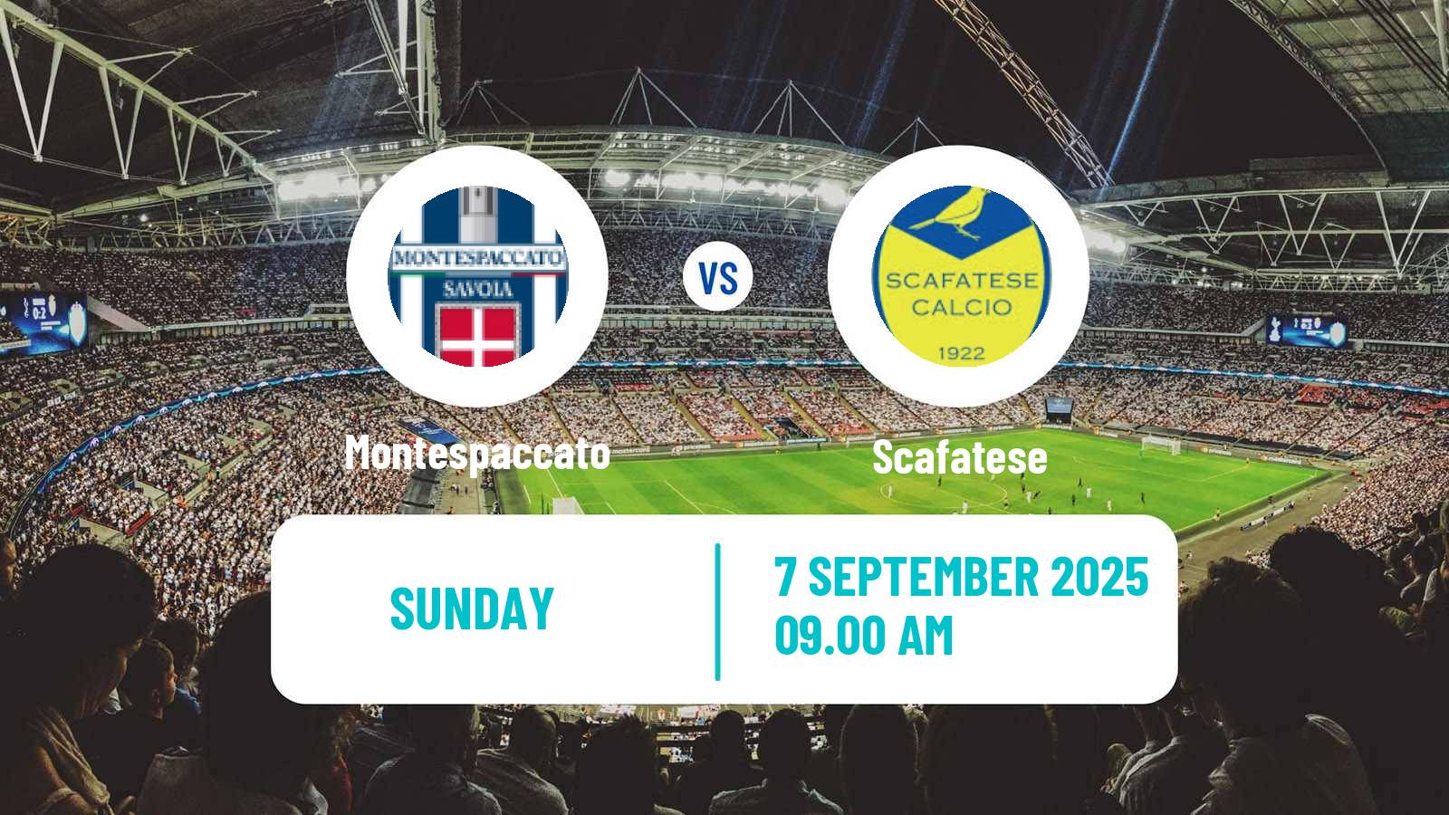 Soccer Italian Serie D - Group G Montespaccato - Scafatese