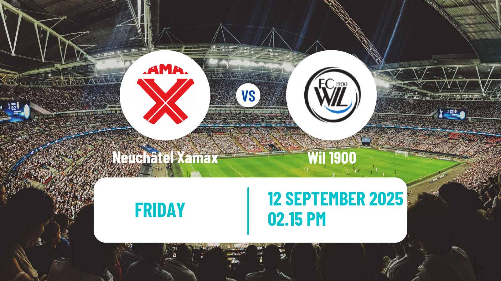Soccer Swiss Challenge League Neuchâtel Xamax - Wil 1900