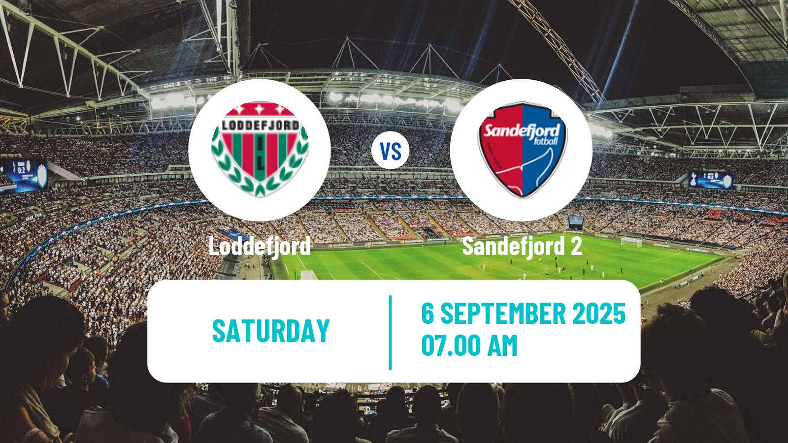 Soccer Norwegian Division 3 - Group 4 Loddefjord - Sandefjord 2