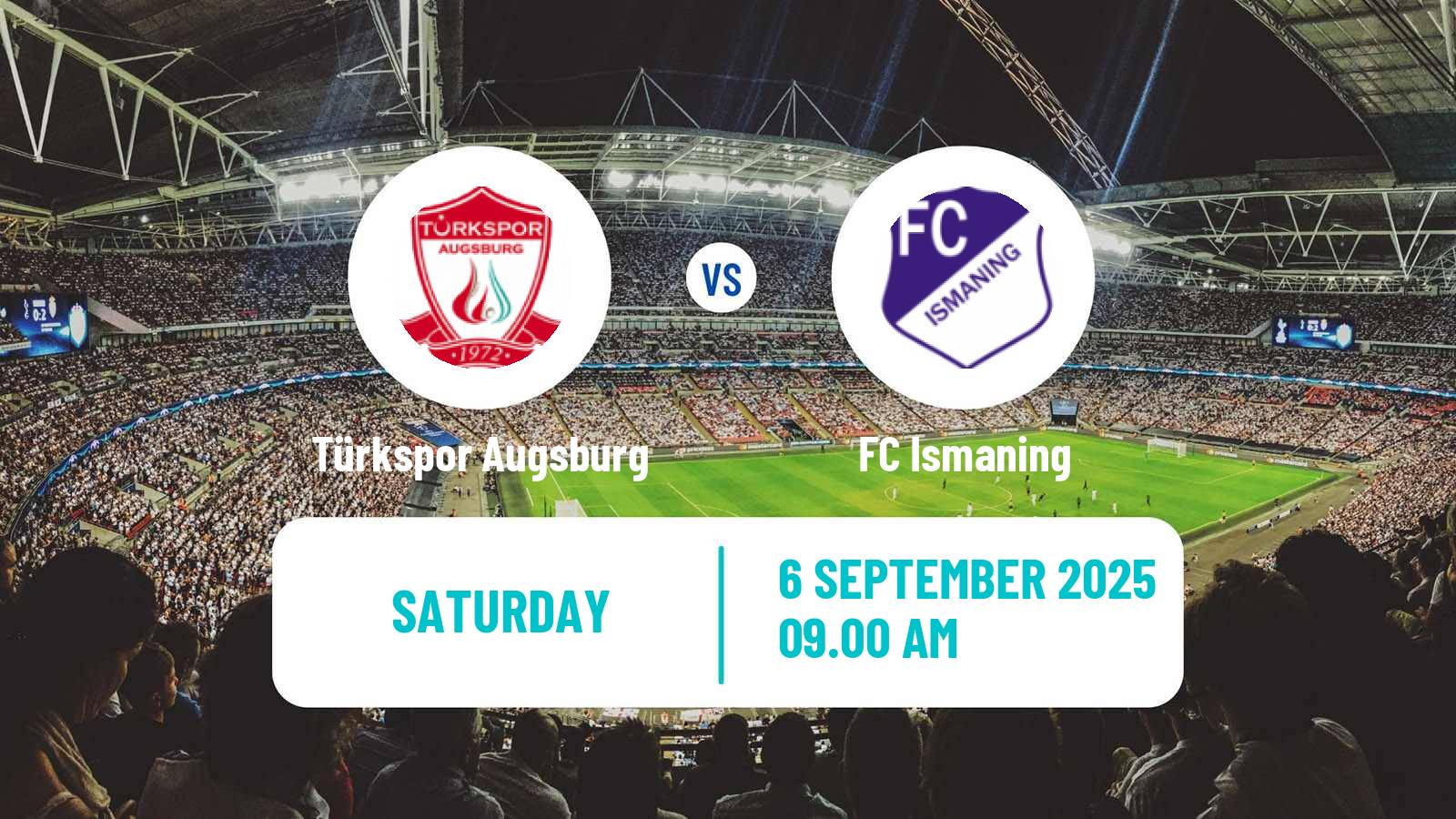 Soccer German Oberliga Bayern Süd Türkspor Augsburg - Ismaning