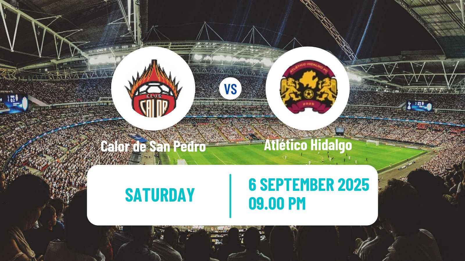 Soccer Mexican Liga Premier Serie A Calor de San Pedro - Atlético Hidalgo