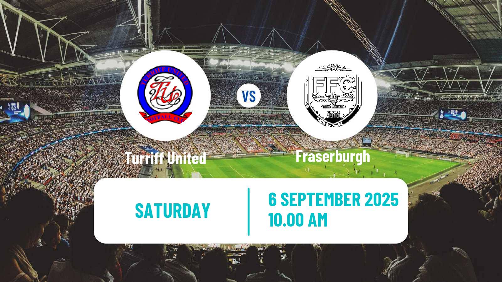 Soccer Scottish Highland League Turriff United - Fraserburgh