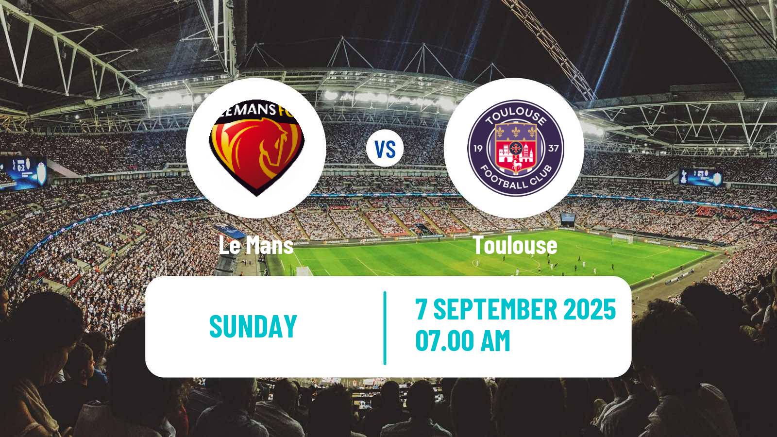 Soccer French Division 2 Women Le Mans - Toulouse
