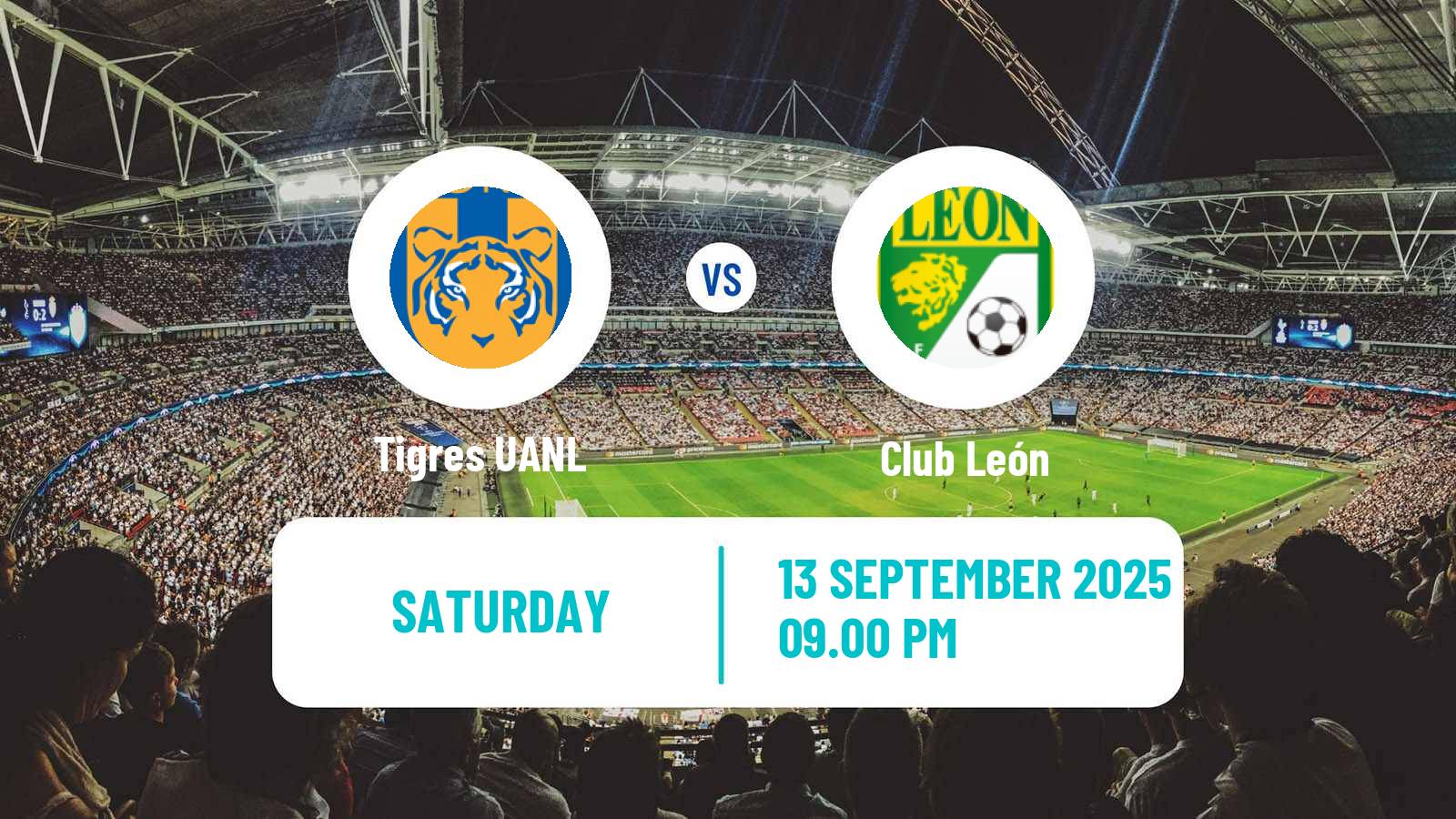Soccer Mexican Liga MX Tigres UANL - Club León