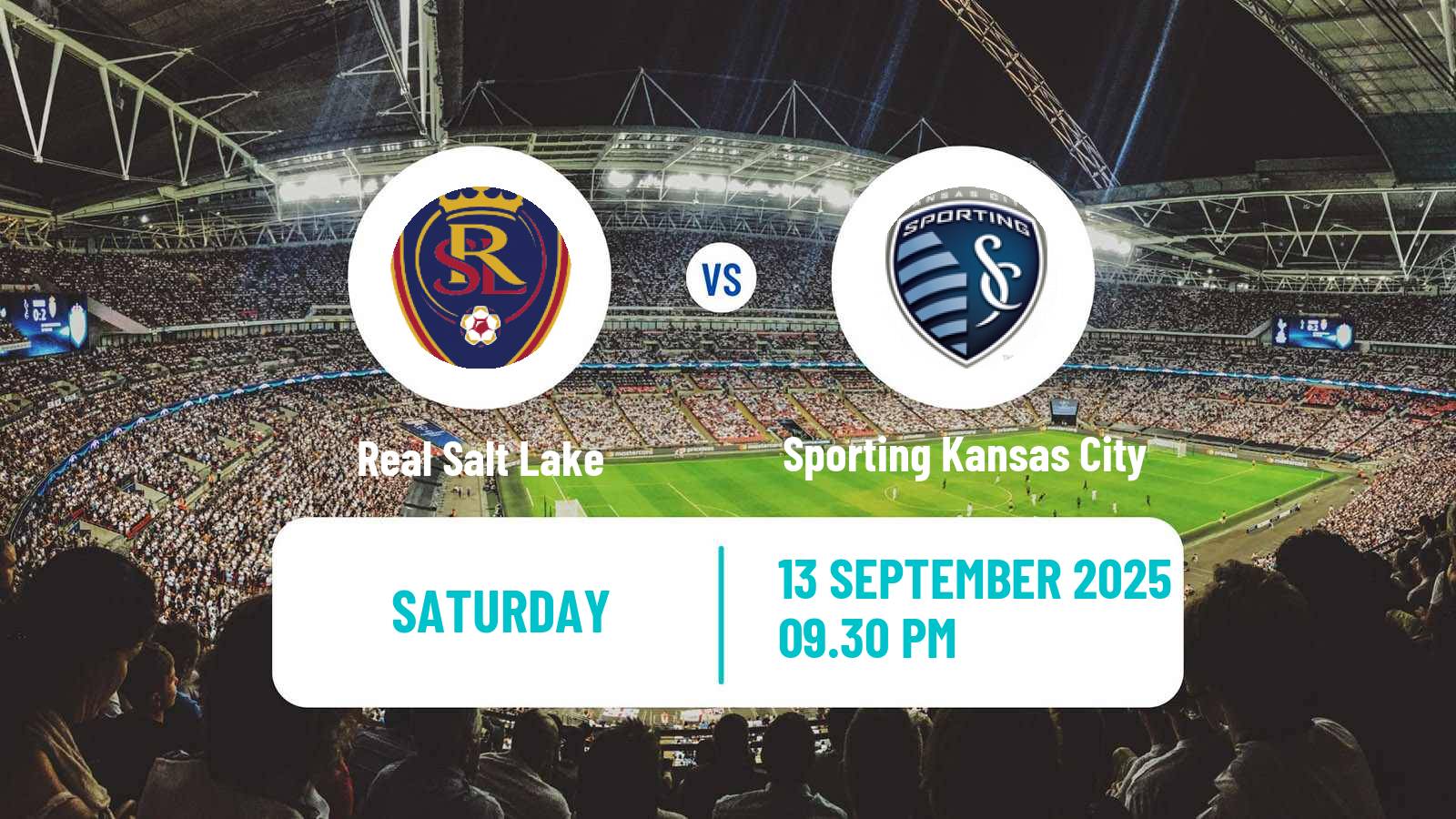 Soccer MLS Real Salt Lake - Sporting Kansas City
