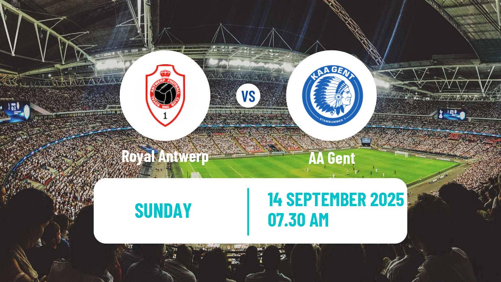 Soccer Belgian Jupiler Pro League Royal Antwerp - Gent