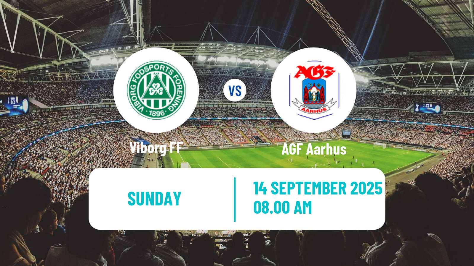 Soccer Danish Superliga Viborg - AGF Aarhus