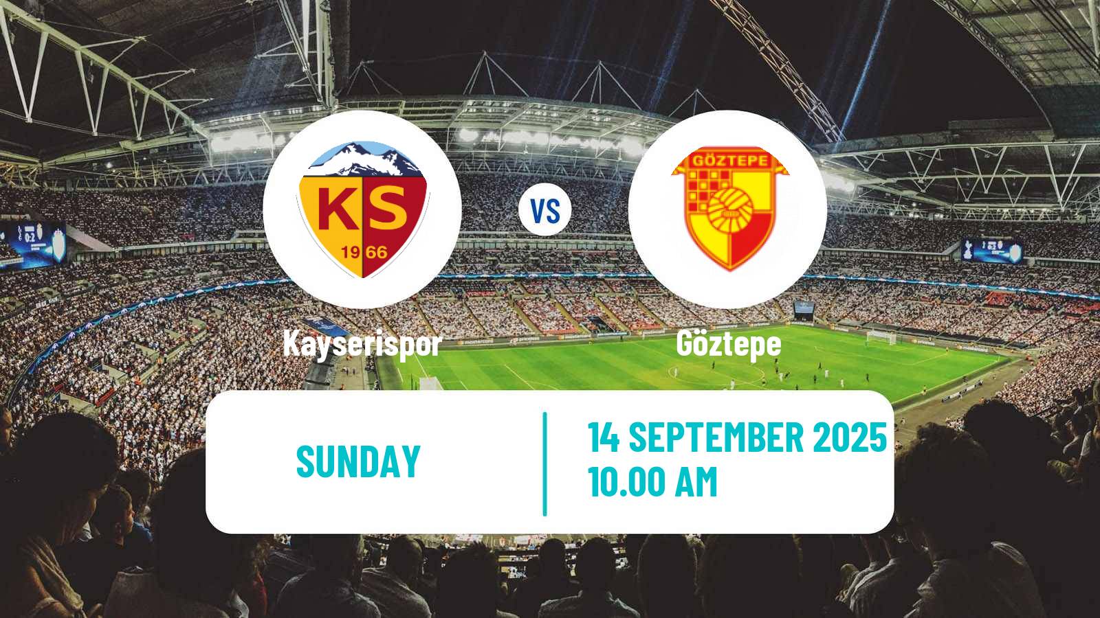 Soccer Turkish Super League Kayserispor - Göztepe