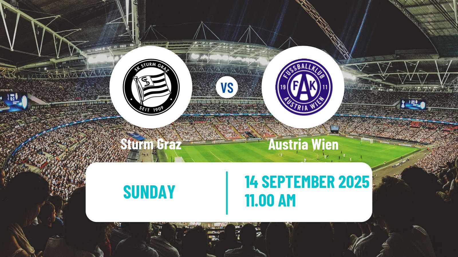 Soccer Austrian Bundesliga Sturm Graz - Austria Wien