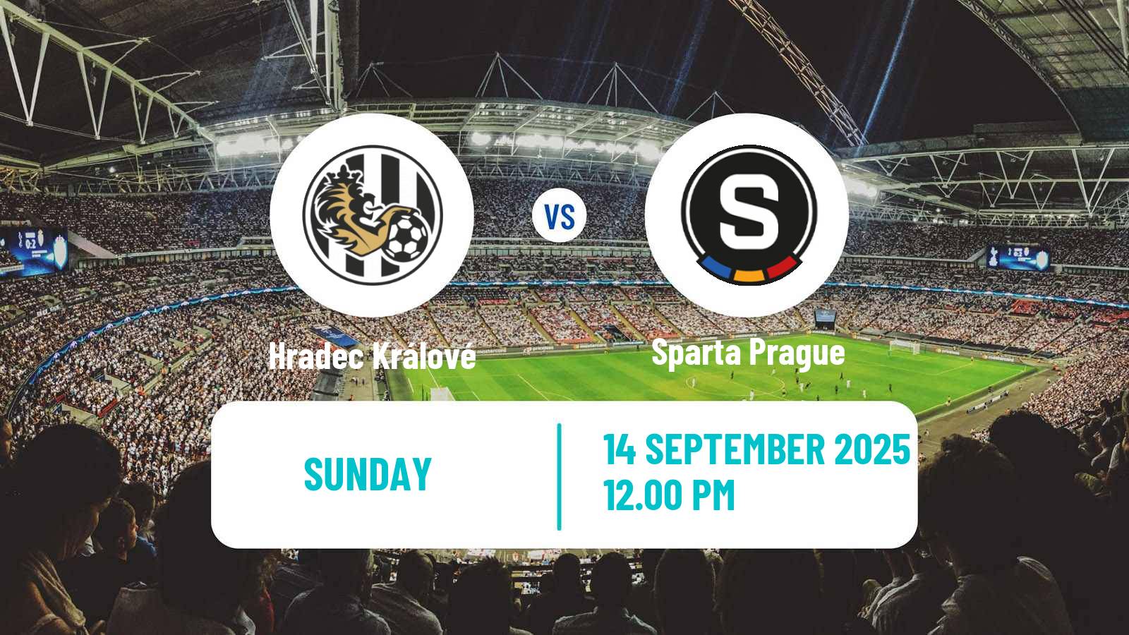 Soccer Czech 1 Liga Hradec Králové - Sparta Prague