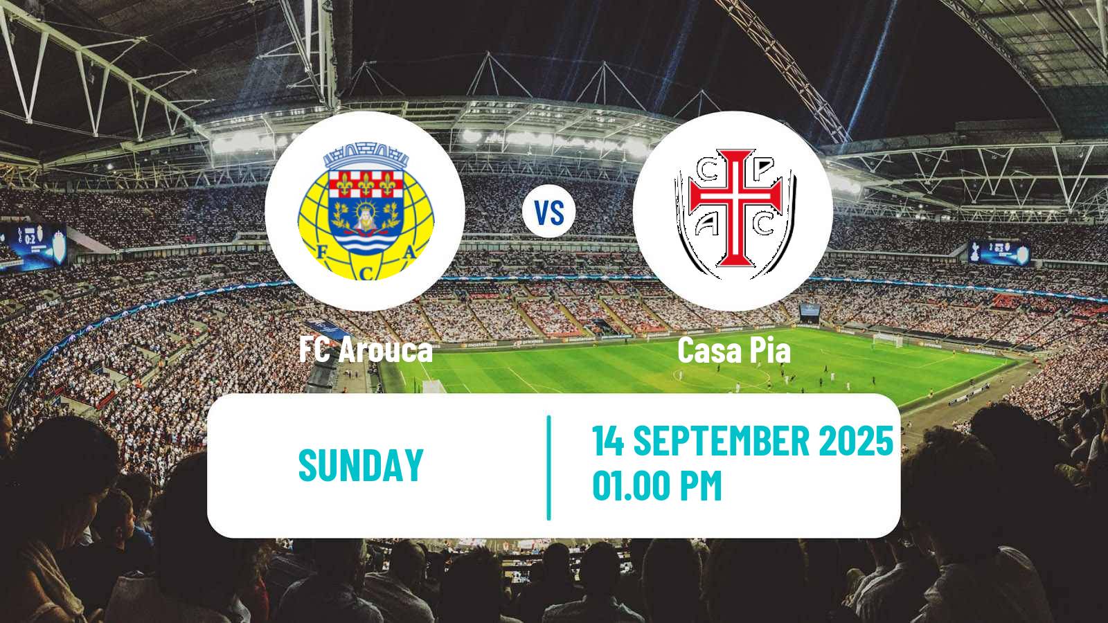 Soccer Liga Portugal Arouca - Casa Pia