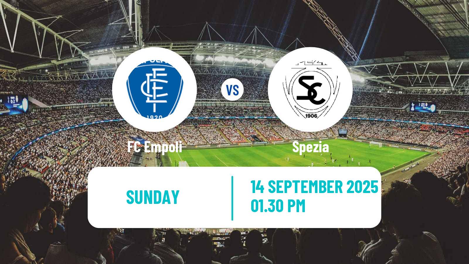 Soccer Italian Serie B Empoli - Spezia