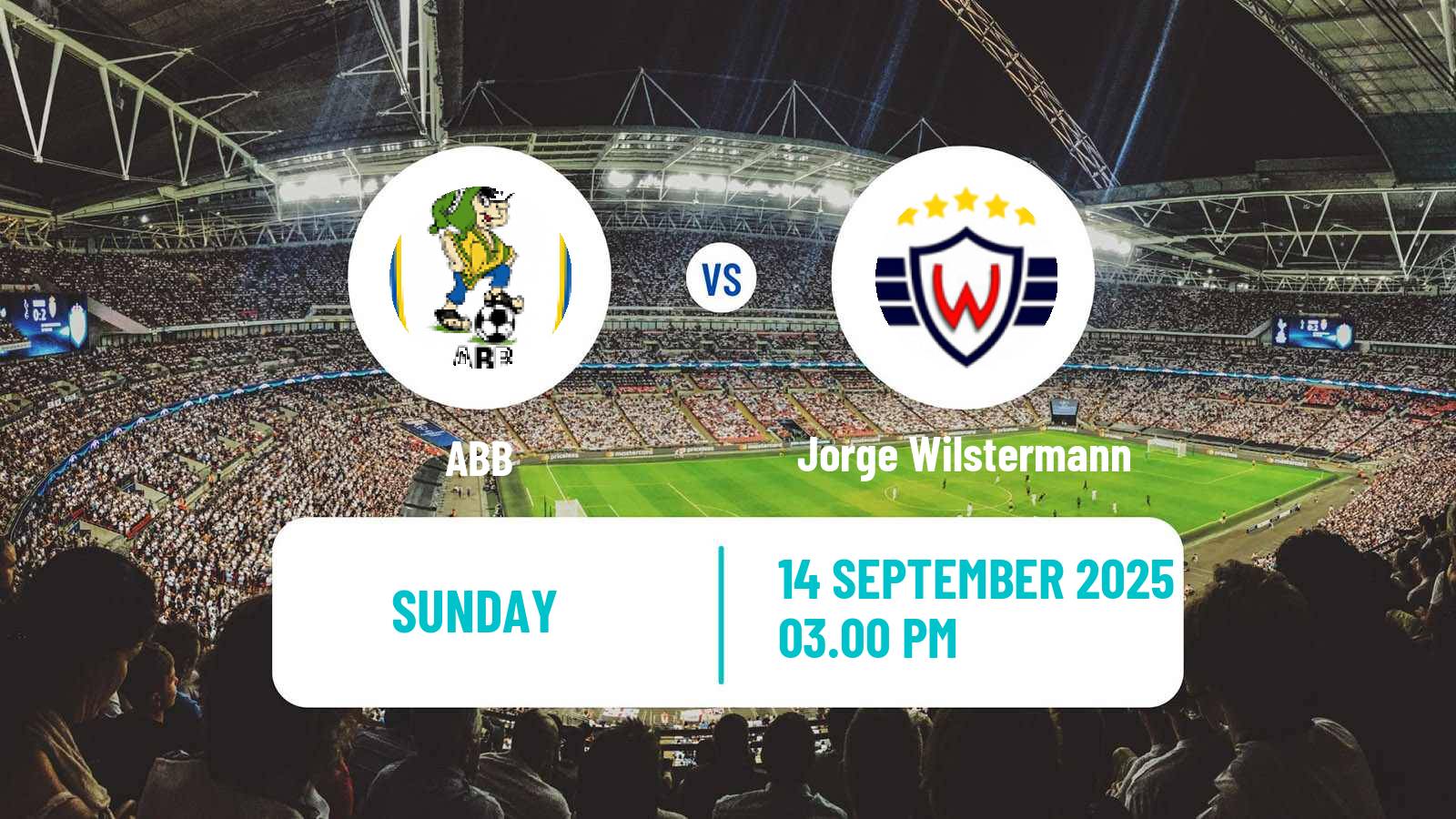 Soccer Bolivian Division Profesional ABB - Jorge Wilstermann
