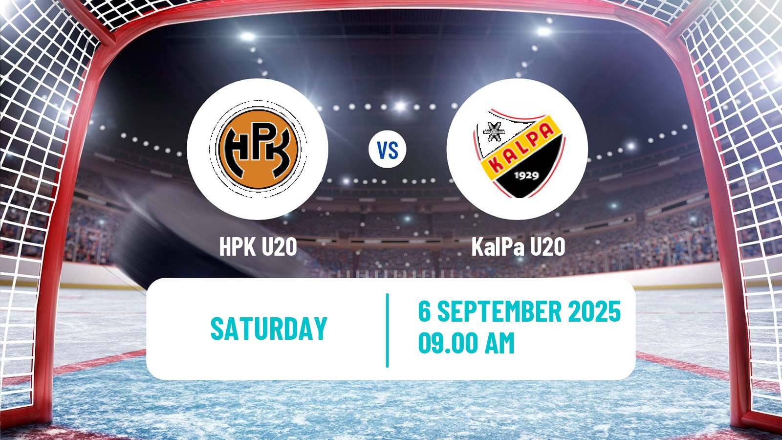 Hockey Finnish SM-sarja U20 HPK U20 - KalPa U20